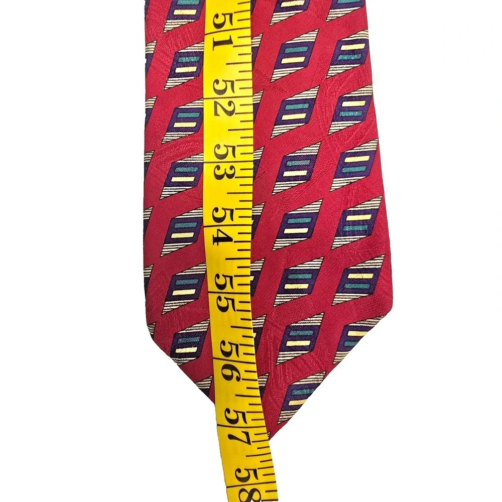 Robert Talbott Best of Class Silk Tie John's Island Club‎ Red Men's Luxury